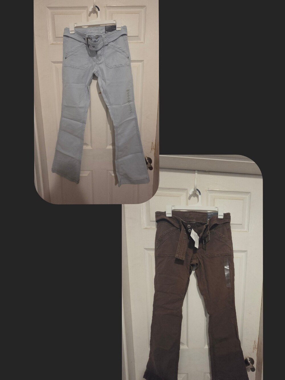 NWT American Eagle Super Low-Rise Kick Boot Pant Bundle - Size 2 & 4